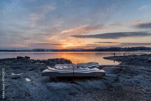 The Tsunami monument at Bygdøy