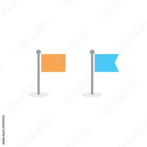 Vector Flag Icons Flat Design