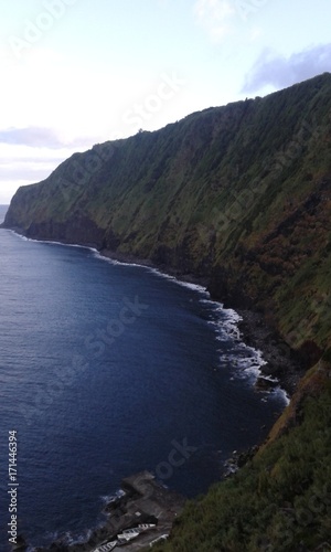 cliff in Açores