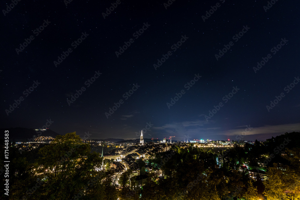 Bern at night