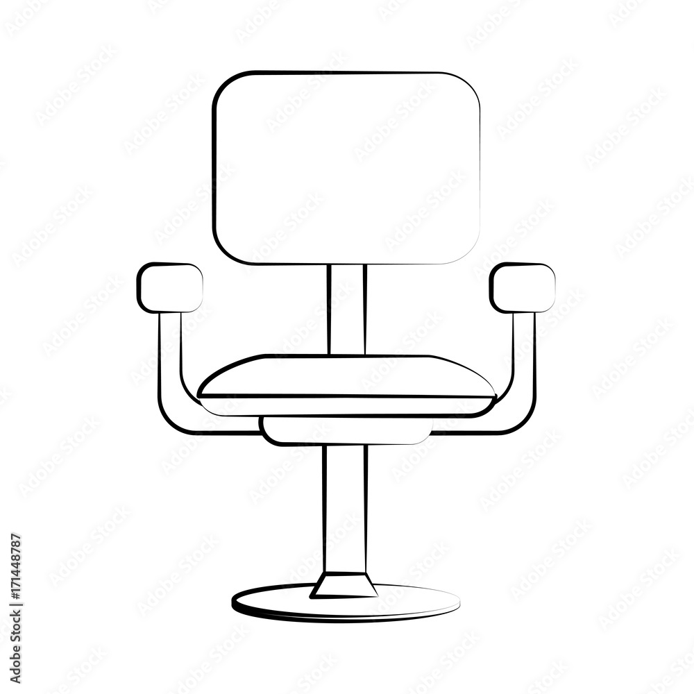 lounge chair sideview icon image vector illustration design sketch style lounge chair sideview icon image vector illustration design sketch style