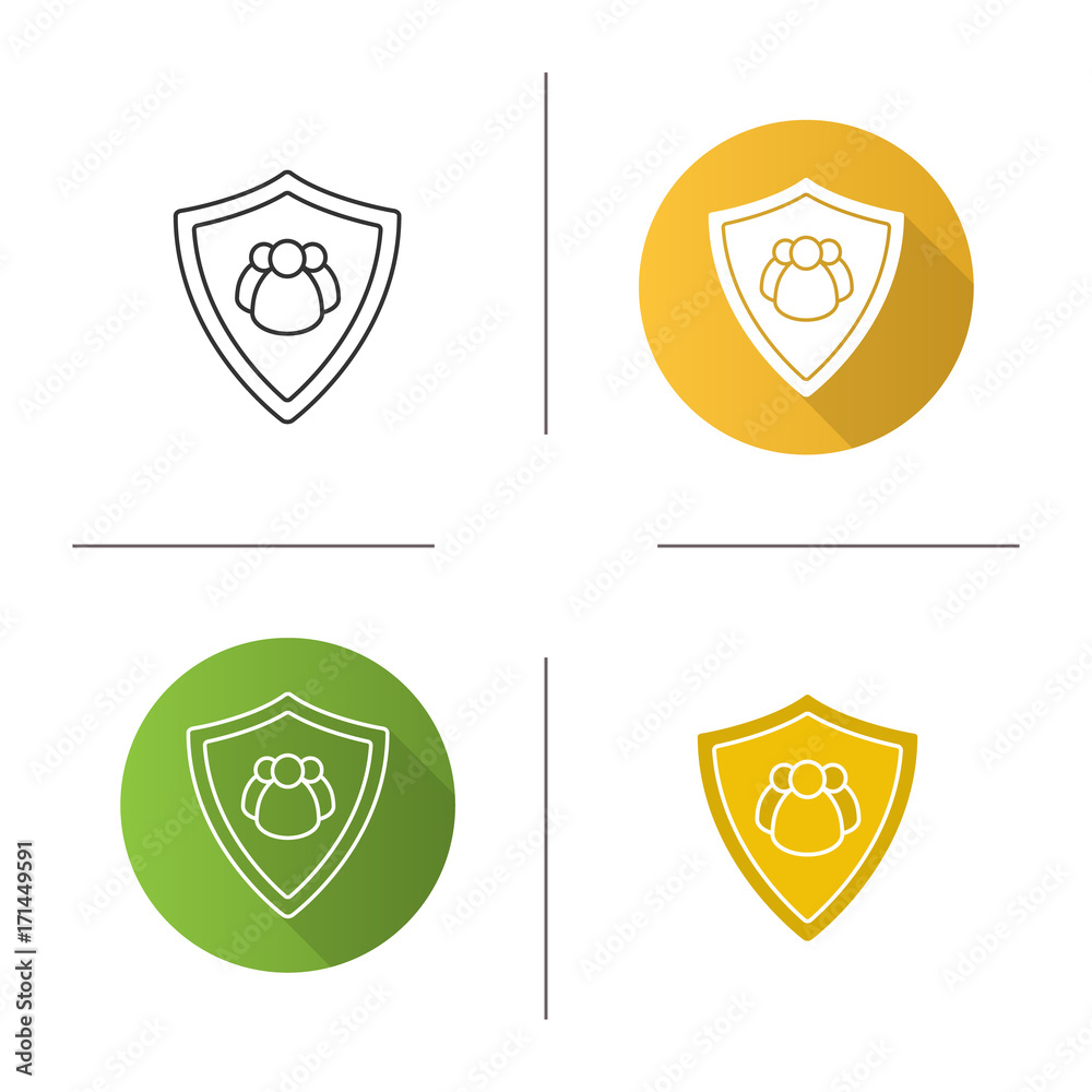 Users protection icon