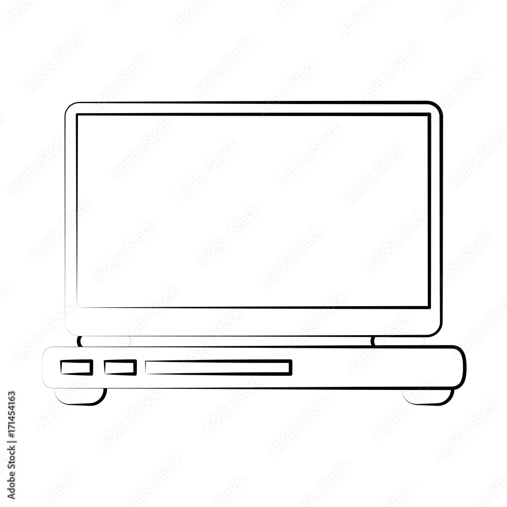 laptop computer frontview icon image vector illustration design laptop computer frontview icon image vector illustration design