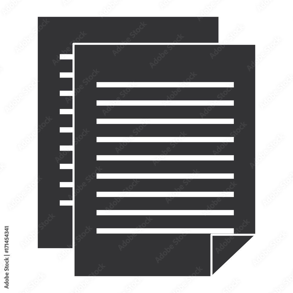 document paper isolated icon vector illustration design document paper isolated icon vector illustration design