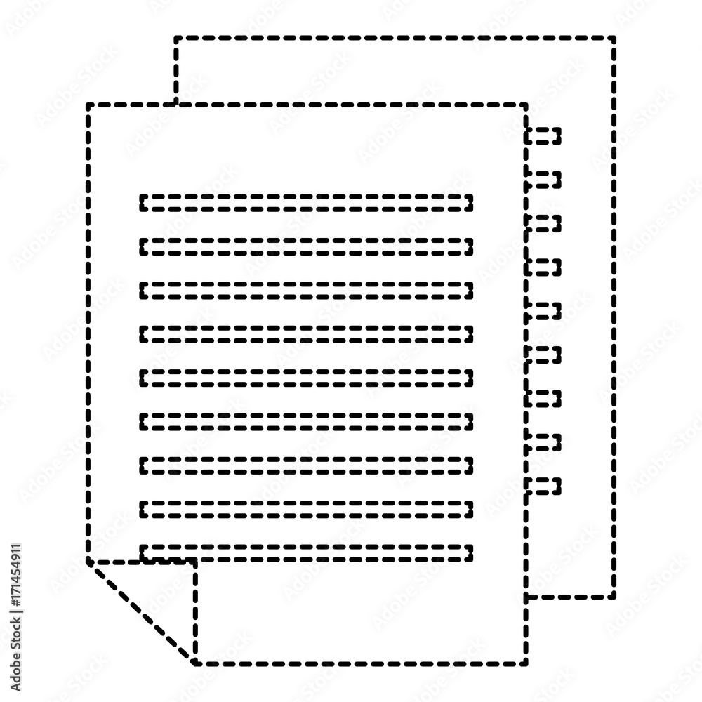 document paper isolated icon vector illustration design