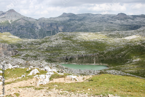 Dolomite's landscape - Puez odle natural park photo