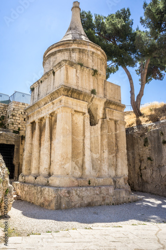 The Tomb of Absalom in Jerusalem, Israel photo