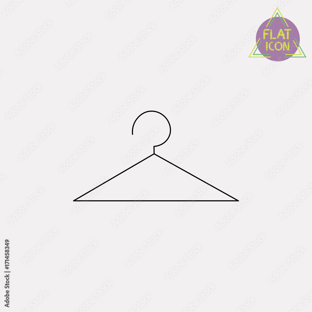 hanger line icon