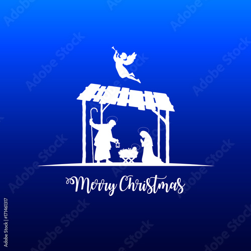 Christmas Advent Greeting Card