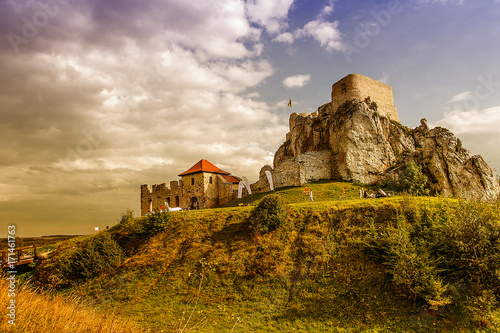 Obraz na płótnie Castle Rabsztyn near Olkusz (Poland) w salonie