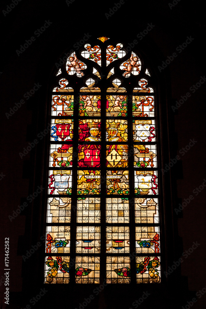 Gothic church window