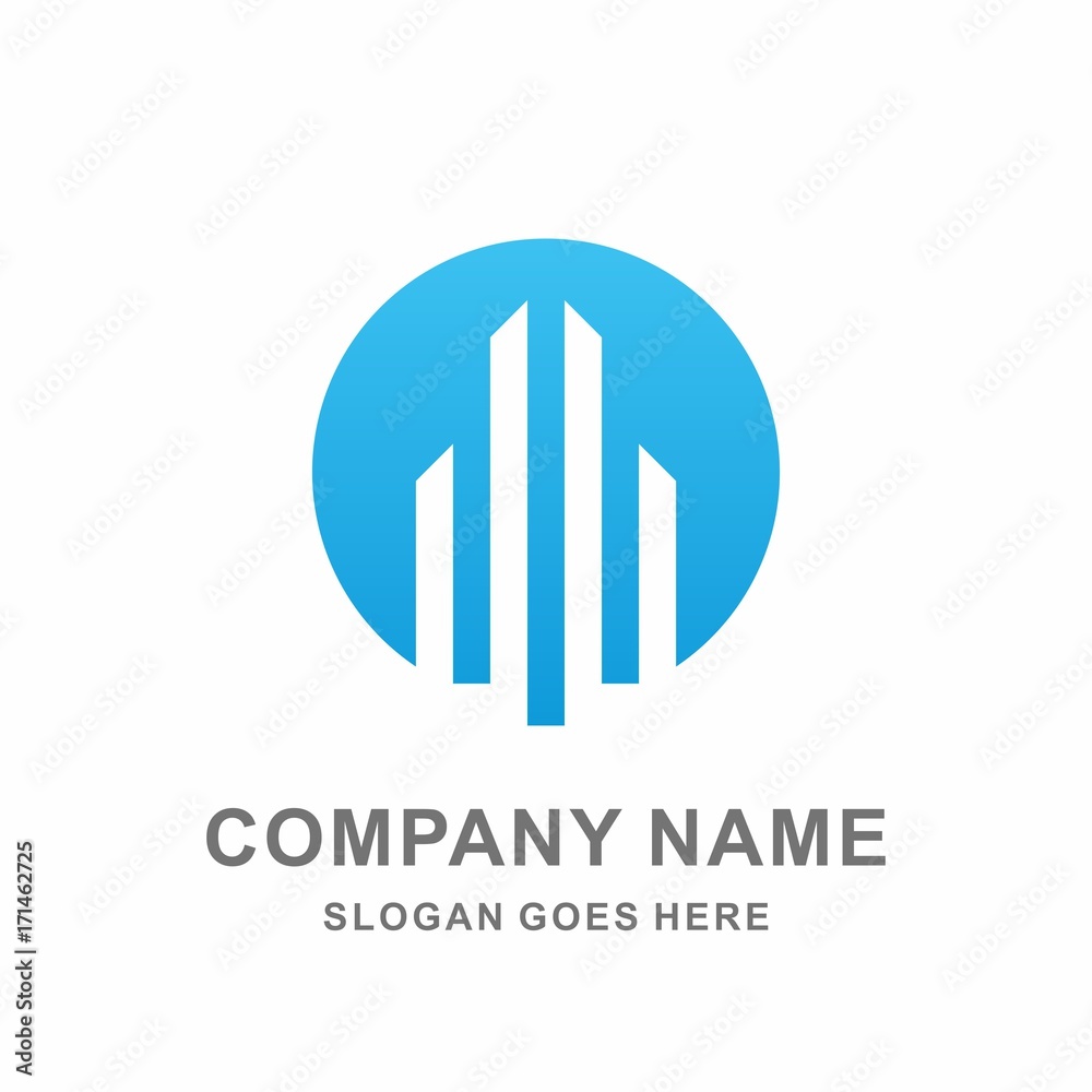 Simple Building Tower Strips Architecture Interior Construction Real Estate Business Company Stock Vector Logo Design Template Simple Building Tower Strips Architecture Interior Construction Real Estate Business Company Stock Vector Logo Design Template