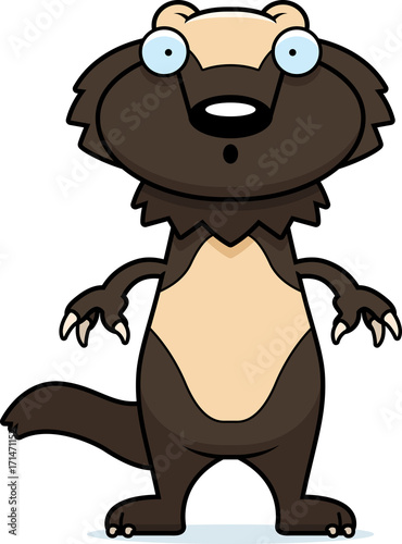 Surprised Cartoon Wolverine