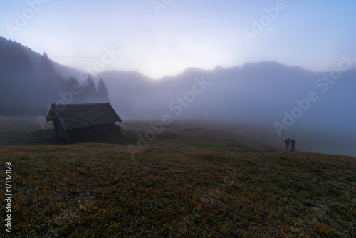 Misty morning in Bavaria