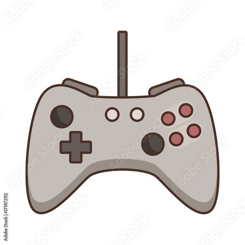 Console gamepad console icon vector illustration graphic design © Jemastock