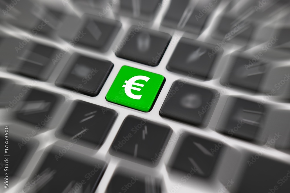 Eurozeichen auf einer Tastatur Eurozeichen auf einer Tastatur