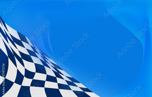 checkered flag background vector race design