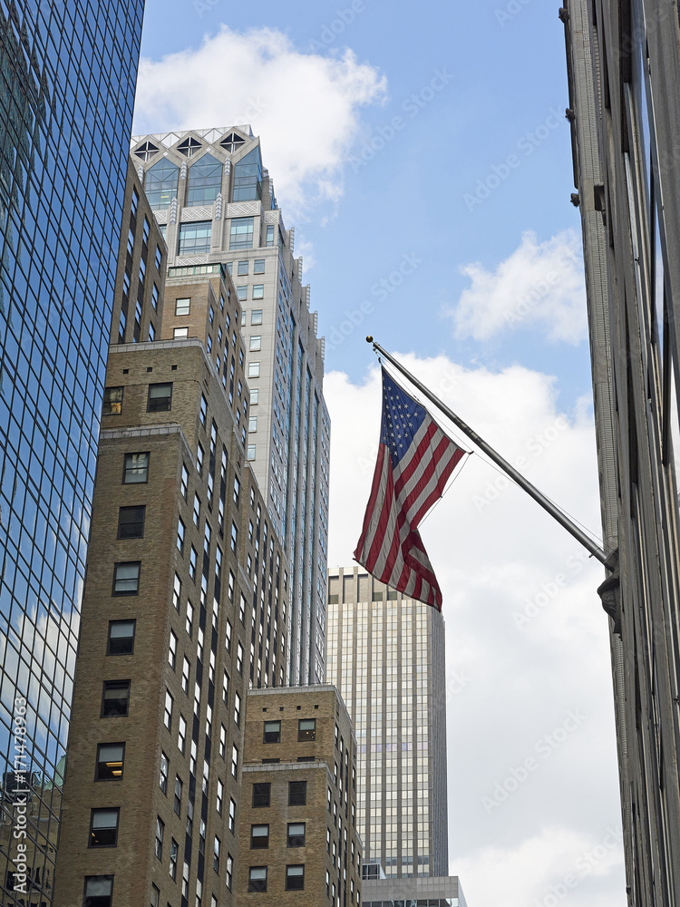 Obraz premium Manhattan skyscapers