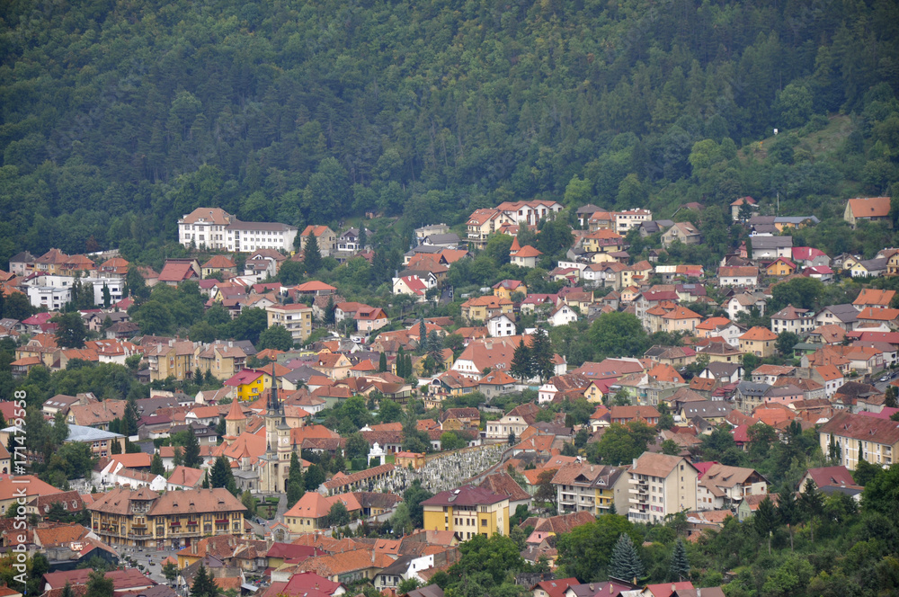 Old city of Brasov, Romania