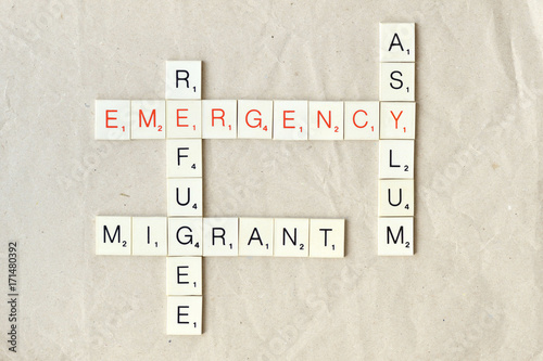 Fotografia Immigration, refugee and asylum concept - Social issues