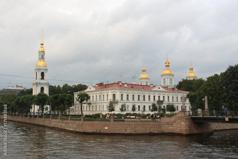 Russia, St. Petersburg, St. Nicholas the Epiphany Cathedral