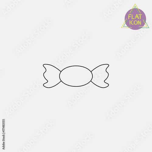 candy line icon
