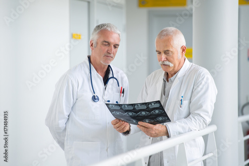 two old doctors and xray