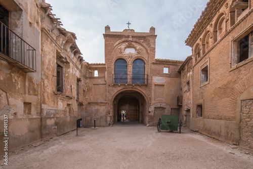 Belchite is a municipality of the province of Saragossa, Spain. It is known for having been a scene of one of the symbolic battles of the Spanish Civil war, Belchite's battle. 