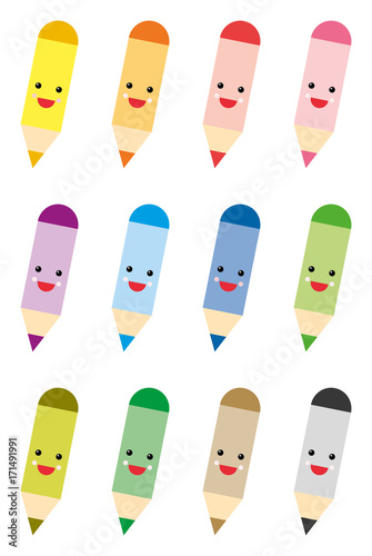 Colored Pencil Emojis