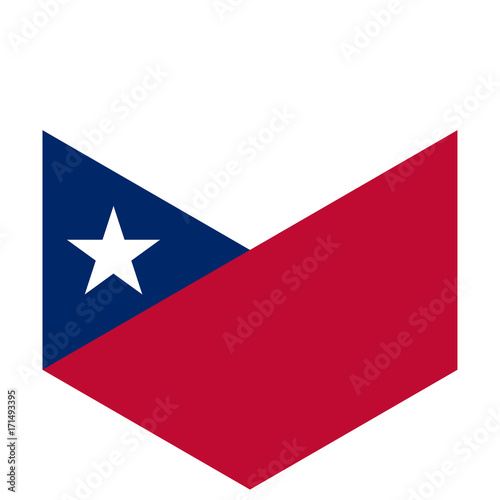 Texas Shield Sign illustration