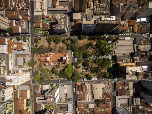 Aerial View of Ribeirao Preto city in Sao Paulo, Brazil © paulovilela
