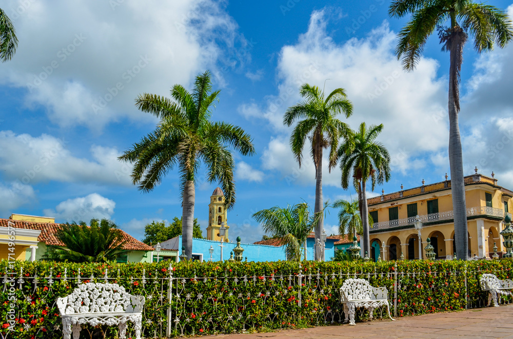 Platz in Trinidad, Kuba
