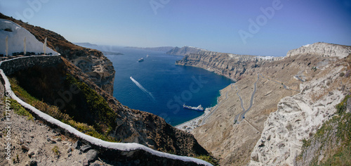 Cliffside Santorini Greece