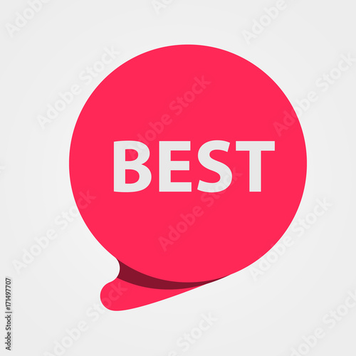 Special offer sale red tag. Discount, offer price label, symbol for advertising campaign. Best choise sticker.