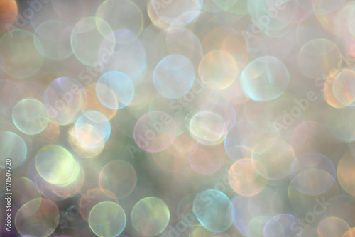 Abstract light colored background with bokeh, photo