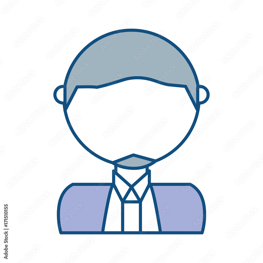 avatar businessman icon over white background vector illustration avatar businessman icon over white background vector illustration