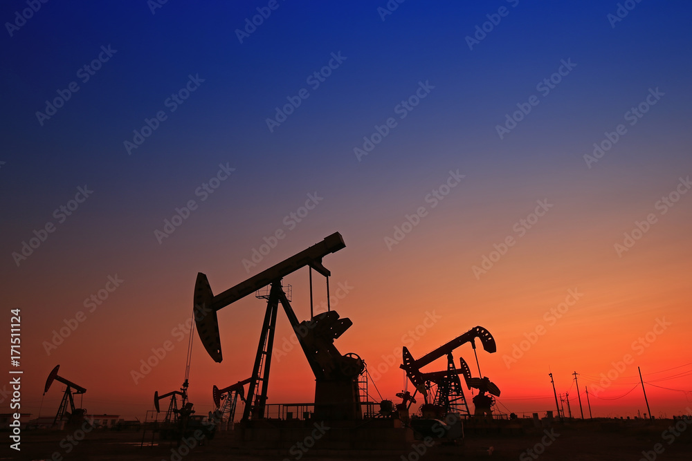 The oil pump, industrial equipment