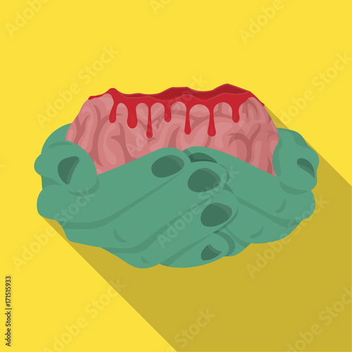 Hands, single icon in flat style.Hands, vector symbol stock illustration web.