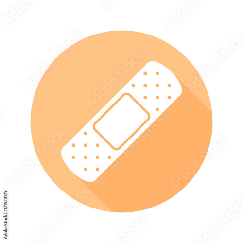 Bandage flat icon vector