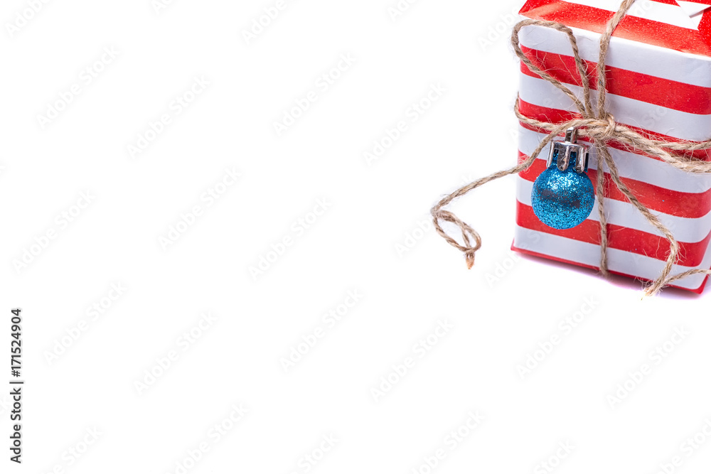 gift box white background. gift box white background.