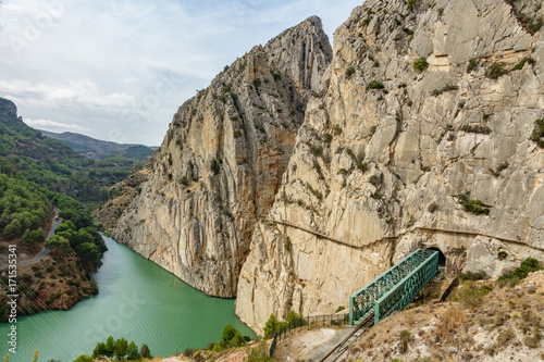 El Caminito del Rey footpath, final part