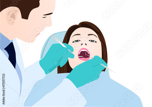 Dentist with Patient