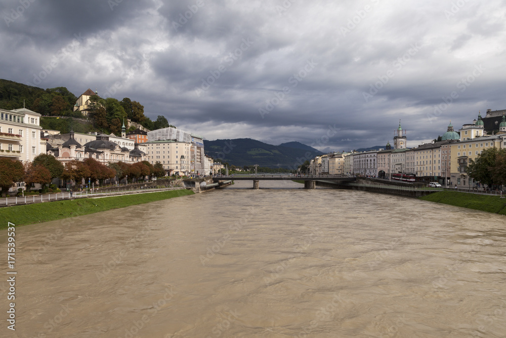 Hochwasser in Salzburg