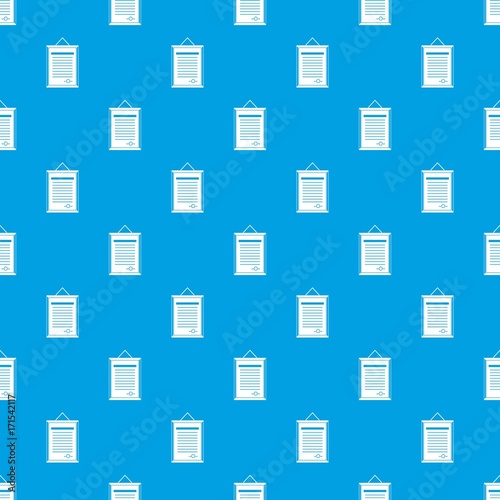 Sertificate pattern seamless blue