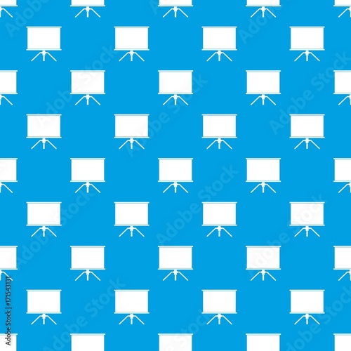 Blank projection screen pattern seamless blue