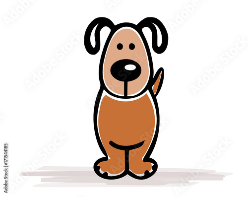 Zeichnung Hund