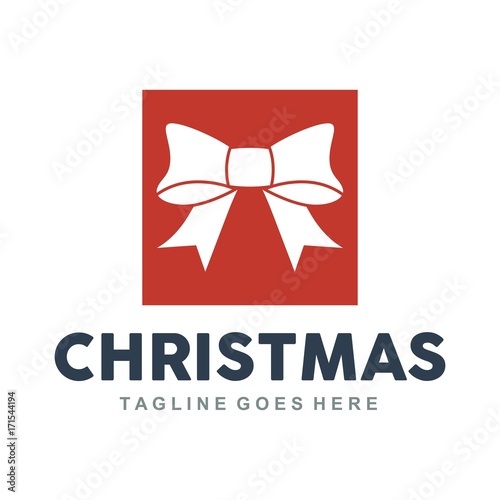 Unique Christmas Logo Template