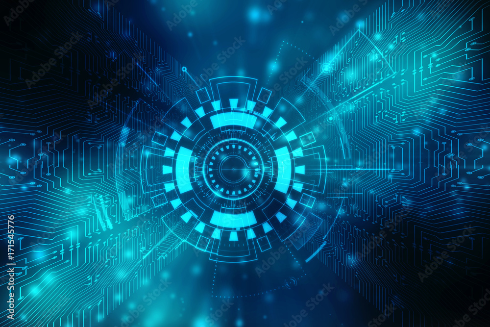 Obraz premium Digital Abstract technology background