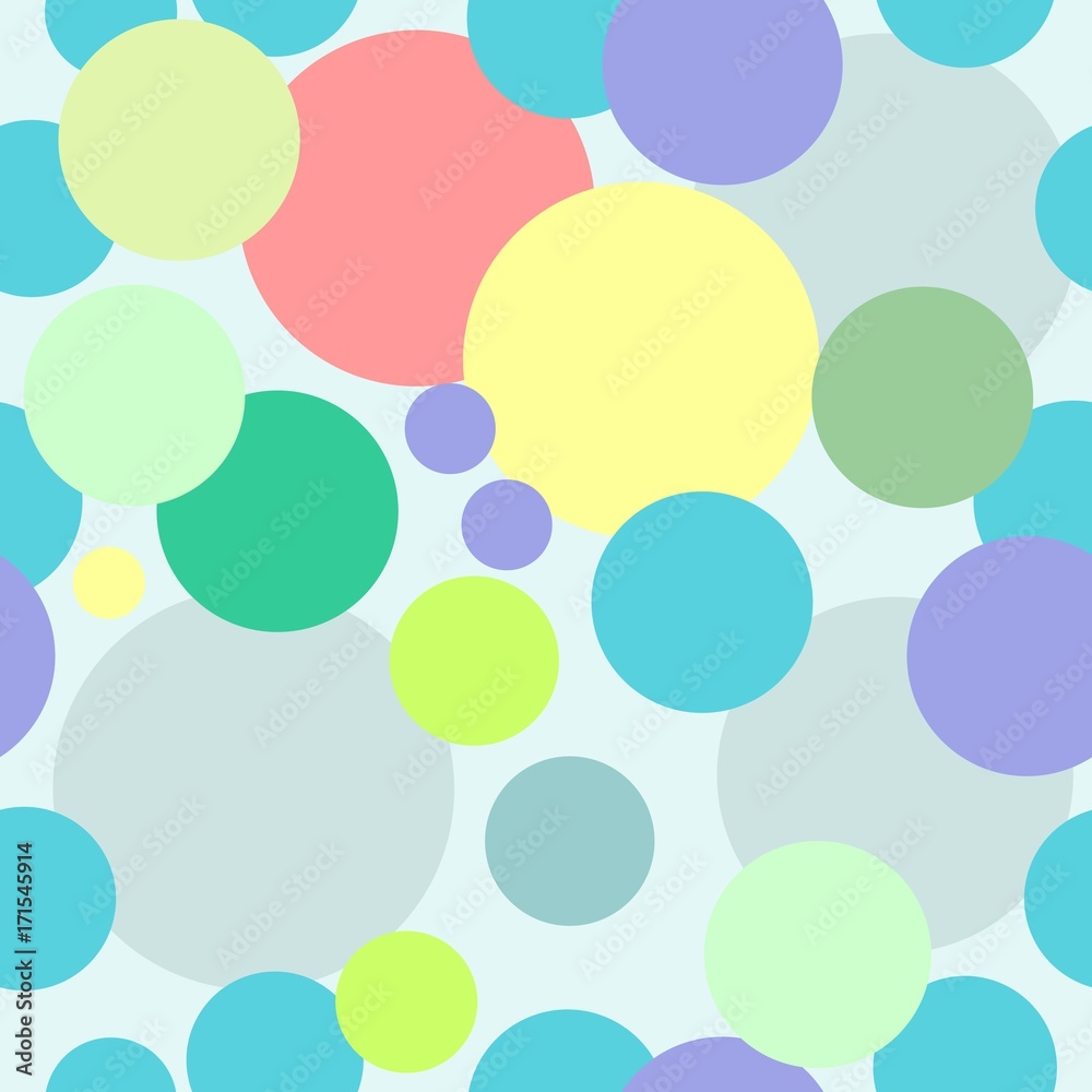 Unique Circle Seamless Pattern Unique Circle Seamless Pattern