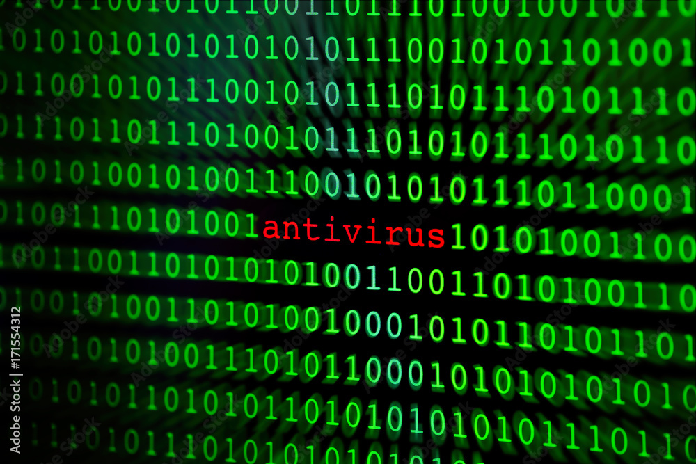Numerical continuous code in green color, program data in binary code.The concept of anti-robbery on the Internet. Numerical continuous code in green color, program data in binary code.The concept of anti-robbery on the Internet.